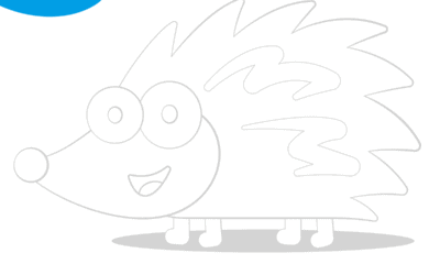 Colour in Spike the Hedgehog