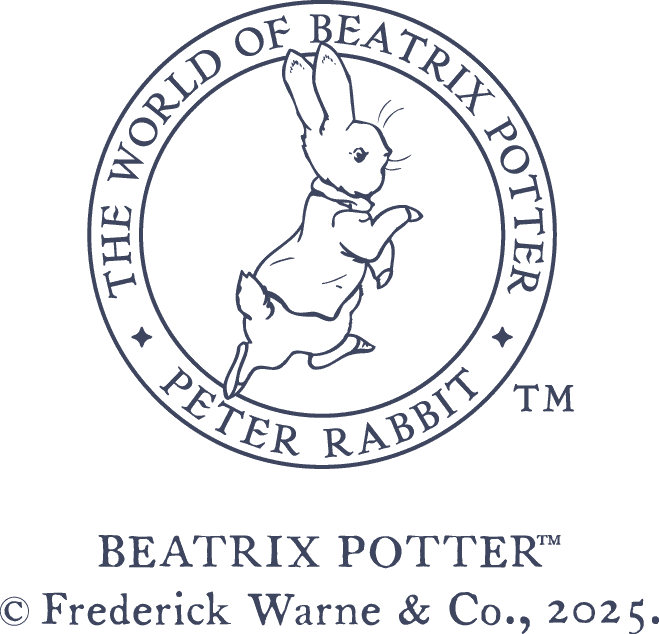 Beatrix Potter copyright roundel 2025